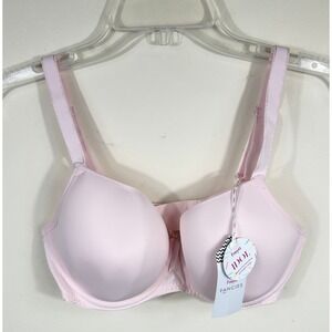 Freya Fancies Idol Balcony T-Shirt Bra Womens 32DD Pink Underwire Molded Cup